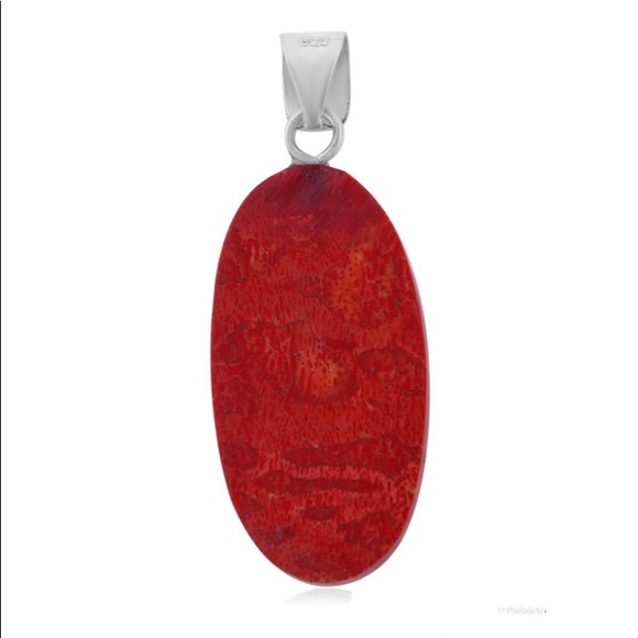 Sponge Coral Pendant in Sterling Silver - Picture 4 of 8